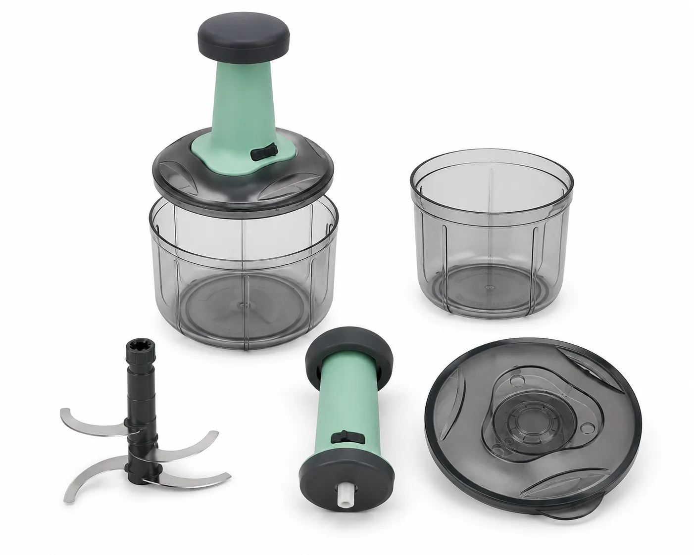 Solta 1000 ml Manual Push Food Chopper view 2
